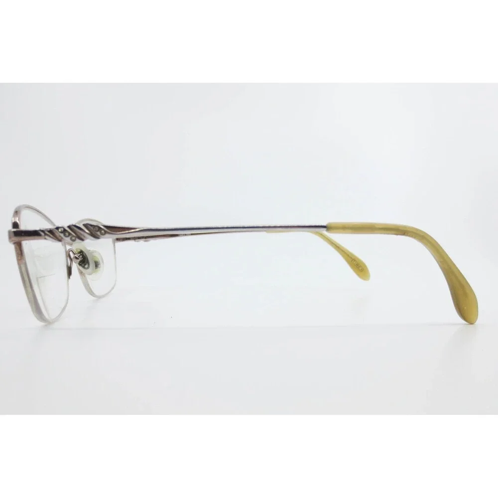 Timex T503 Eyeglasses Bronze Semi Rimless Oval Frames 53-16-140 BR Womens